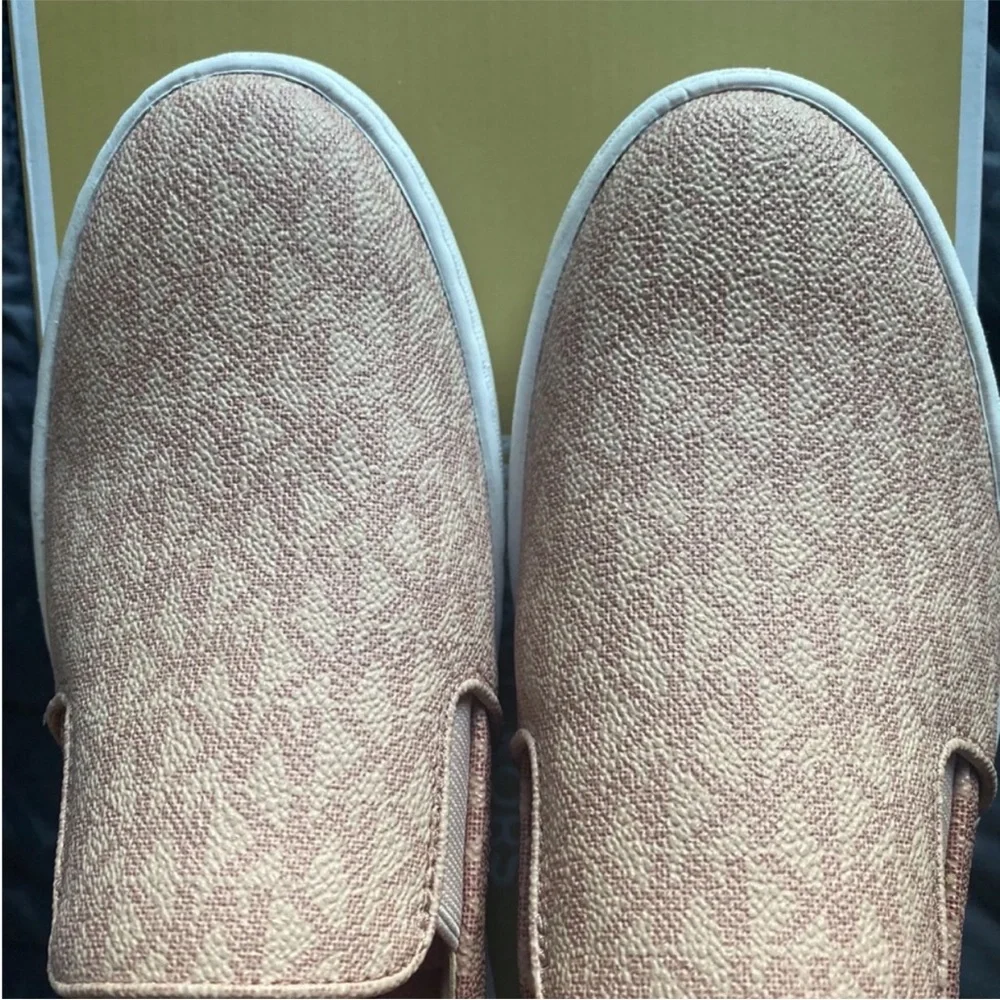 Michael Kors Pink Slip-On Sneakers